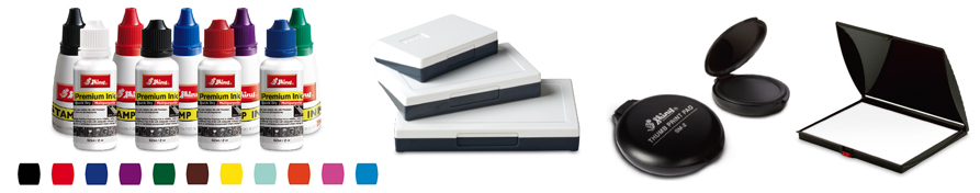 For all those ink stamps, you need ink pads. Shop Fred Lake's collection of ink pads and industrial ink, and help your business make a lasting impression!